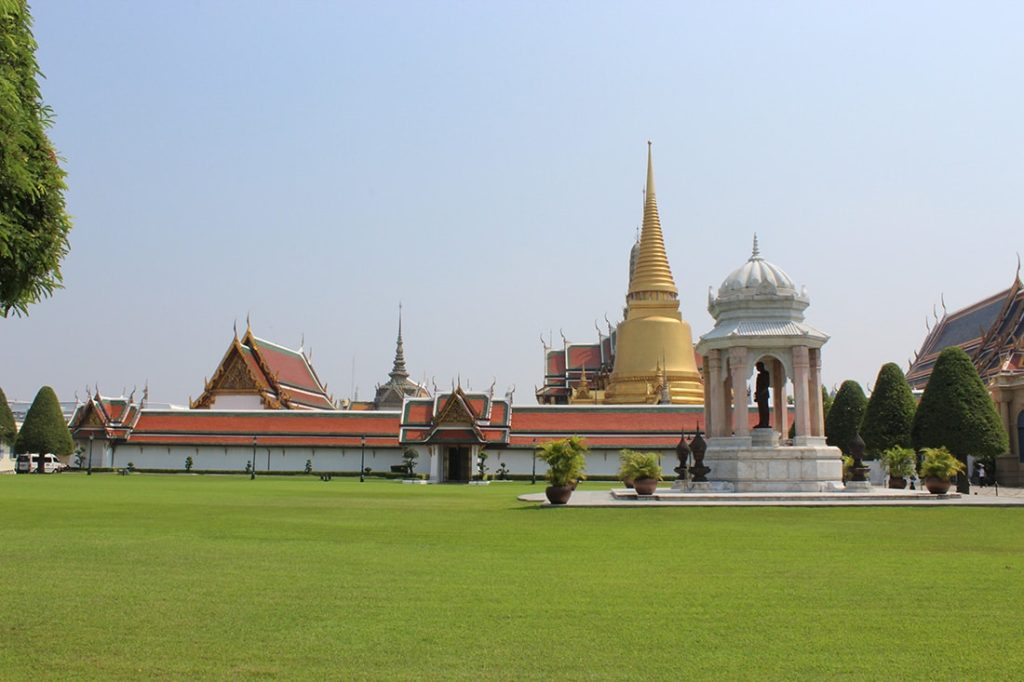 Grand palais Bouddhiste d'émeraude Thaïlande