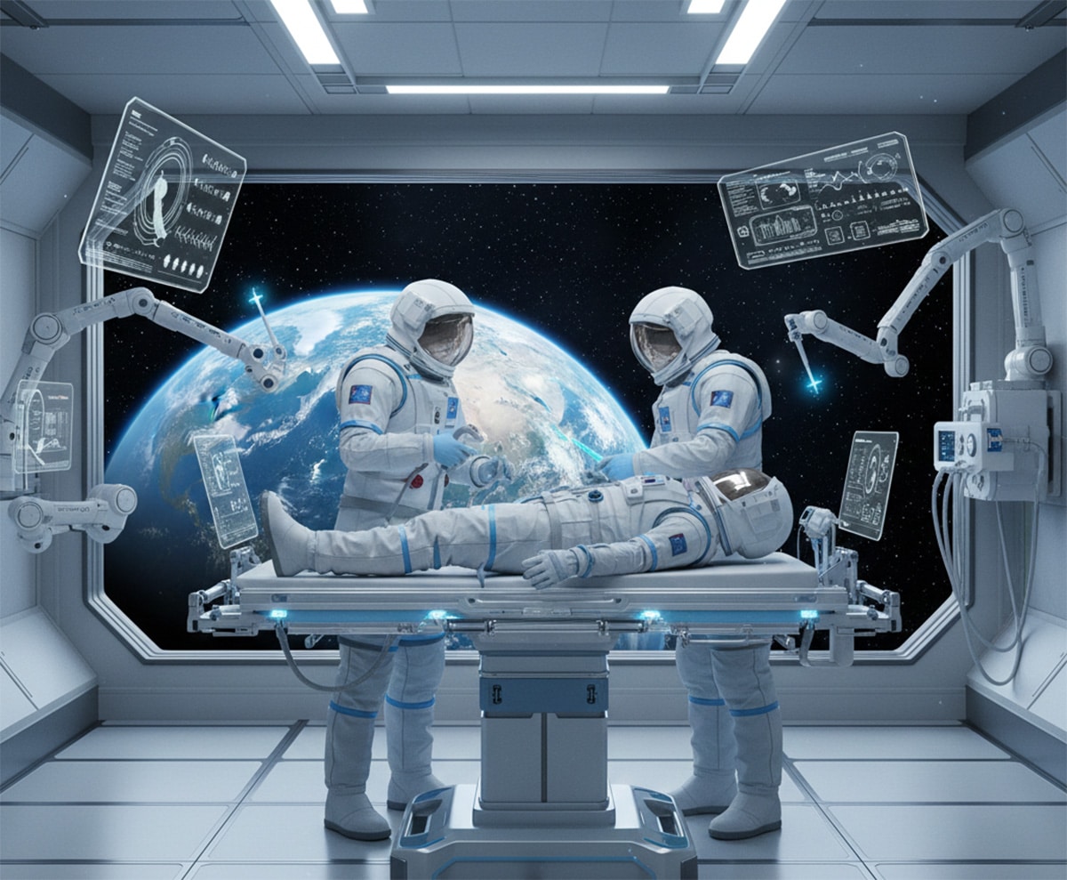 Infarctus en apesanteur : comment s’organise un rapatriement médical depuis l’orbite ?