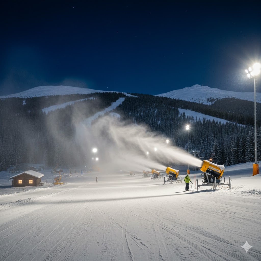 Neige artificielle, saisons écourtées : l’avenir incertain du ski