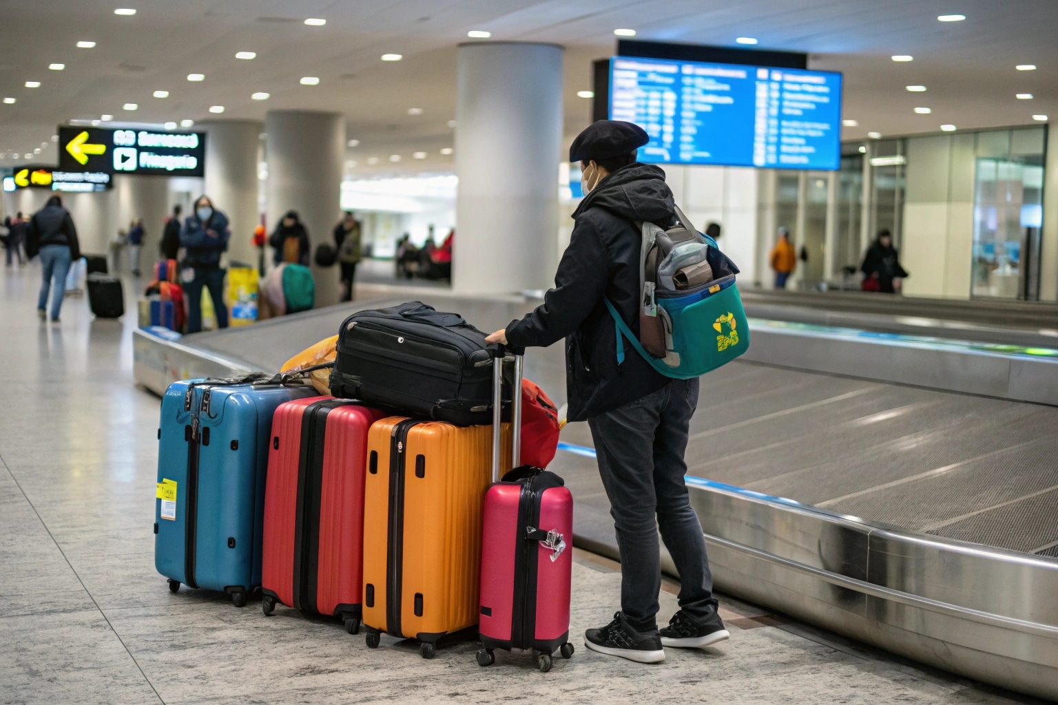 Valise : la couleur qui fait toute la différence pour voyager !